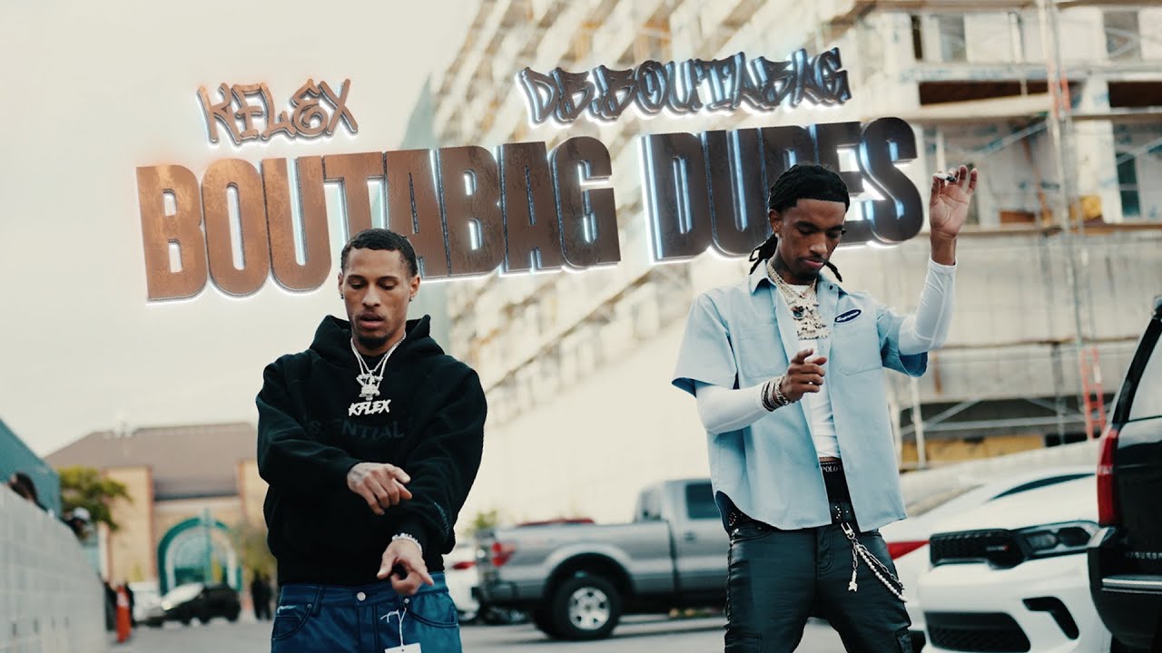 The production on this goes stupid hard, low frequencies hitting like punches while DB.Boutabag and Kflex trade verses about securing funds and luxury living. West Coast flavor heavy.