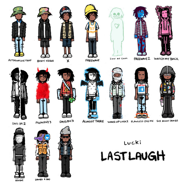 LUCKI – Last Laugh [archive tape] (12 tracks)